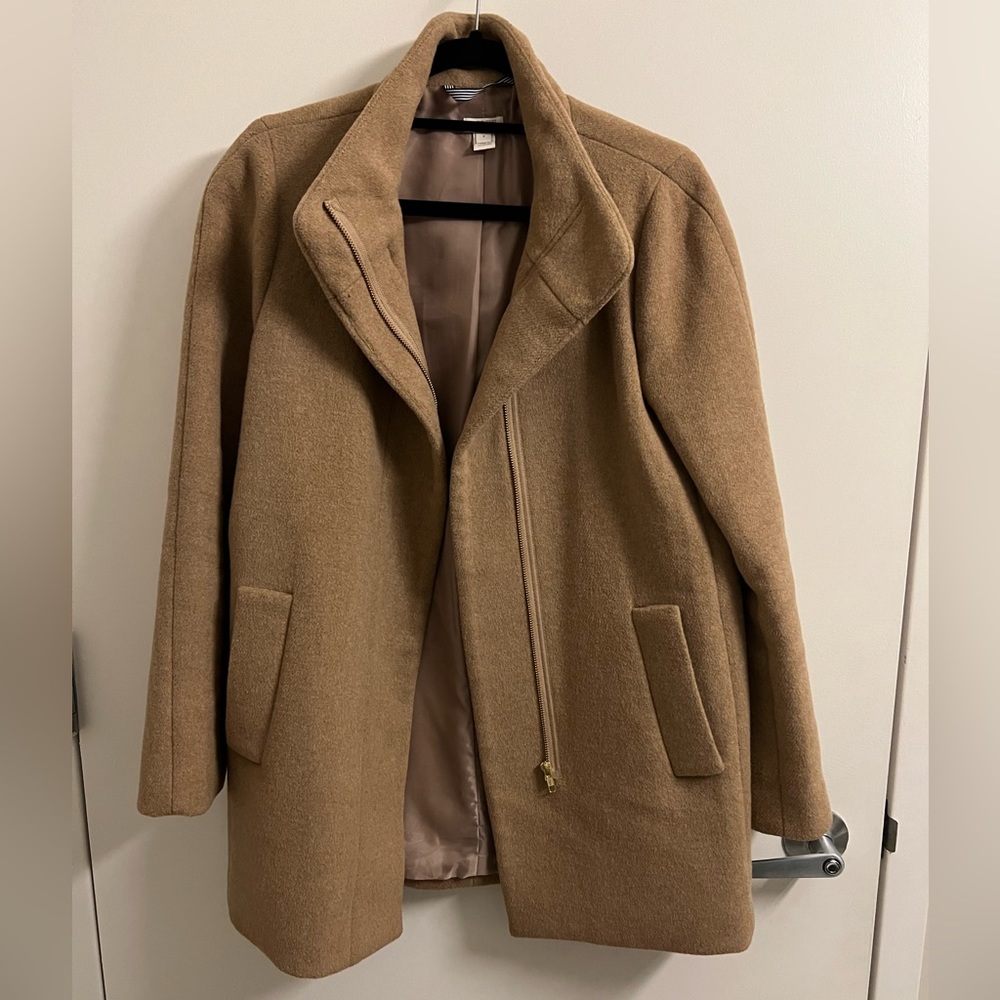 J. Crew Camel Peacoat